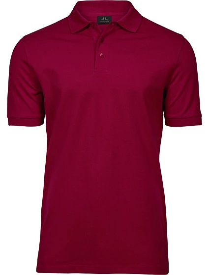 Tee Jays TJ 1405 Pánske luxusné ťažké strečové piqué polo 18.1405 tmavočervená Tee Jays TJ 1405 Pánske luxusné ťažké strečové piqué polo 18.1405 tmavočervená