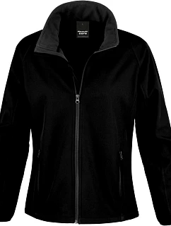R Dámská 2vrstvá softshell bunda "Printable" 30. black/black model 22428094 - Result