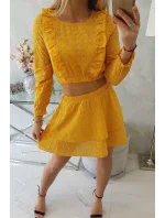 Horčicové boho šaty Horčicové boho šaty