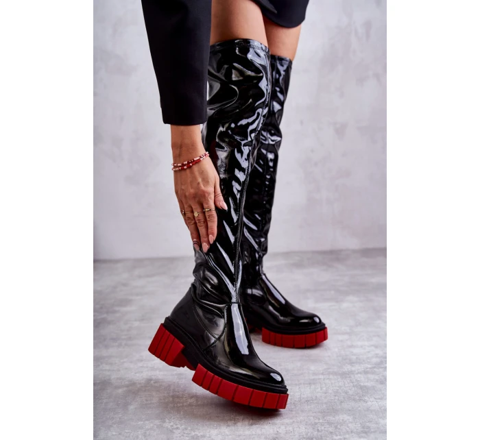 dámské kozačky Černe model 21595292 - Boto