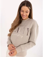 Bluza model 21235907 beżowy - FPrice Bluza model 21235907 beżowy - FPrice