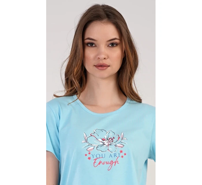 Dámské pyžamo šortky model 18519674 - Vienetta Dámské pyžamo šortky model 18519674 - Vienetta