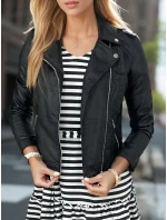 dámská bunda černá model 21967945 - Dstreet dámská bunda černá model 21967945 - Dstreet