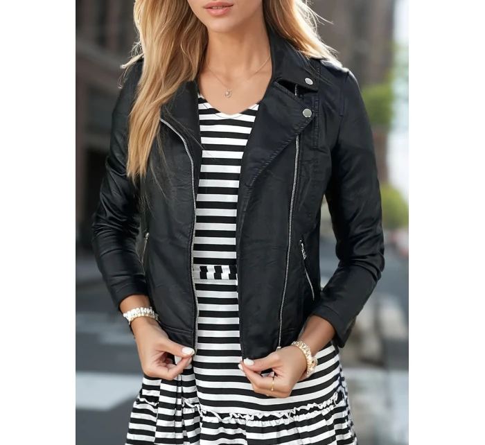 dámská bunda černá model 21967945 - Dstreet dámská bunda černá model 21967945 - Dstreet