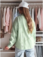 Dámska prechodná bunda jednej veľkosti Star STRASHINE mint FashionStreet TY4843 Dámska prechodná bunda jednej veľkosti Star STRASHINE mint FashionStreet TY4843