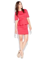 Dámske šaty K020 coral - KATRUS