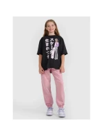 Dívčí tričko oversize s potiskem model 21736418 - 4F