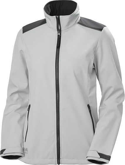 Helly Hansen Manchester 74241 Dámska 2-vrstvová softshellová bunda „Manchester“ 59.4241 grey fog/ebony Helly Hansen Manchester 74241 Dámska 2-vrstvová softshellová bunda „Manchester“ 59.4241 grey fog/ebony