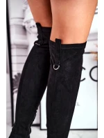 Dámské kozačky černé model 21541329 - Boto Dámské kozačky černé model 21541329 - Boto