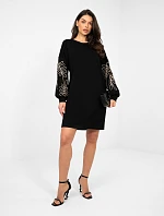 RV SK šaty A1064.09 čierne