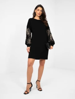 RV SK šaty A1064.09 čierne