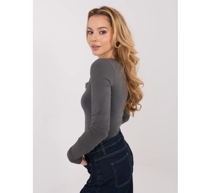 Blúzka WT BZ A1175.98 grafitová