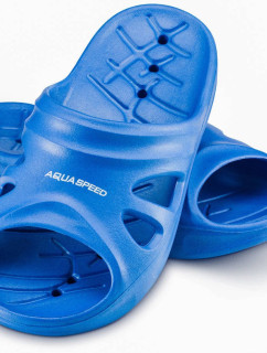 AQUA SPEED Topánky do bazéna Florida Blue Pattern 01