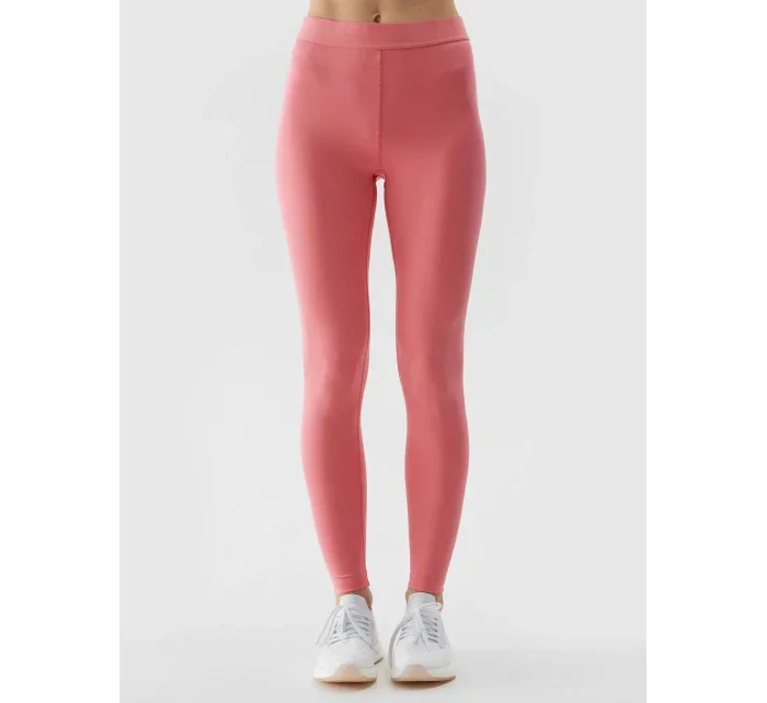 Dámske športové legíny 4F - koralové