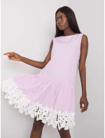 Dámské šaty model 18619349 světle fialová - FPrice