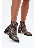 Topánky na podpätku model 219591 Krok vo veľkom štýle