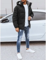 Pánská zimní prošívaná bunda černá Dstreet model 21970063 - FashionStreet