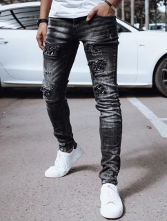 Pánské džínové kalhoty černé Dstreet model 21976779 - FashionStreet