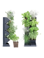 VERTIKÁLNE ZÁHRADNÉ KVETY STOJACÉ ANTHRACITE detské