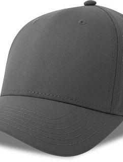 Atlantis Headwear Yukon 6-panelová čiapka s kšiltom 33.0272 tmavošedá