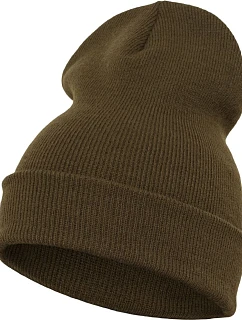 Dlouhá pletená čepice olive model 22478651 - Flexfit