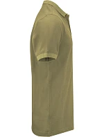 Polo Men Pánské piqué polo z těžké bavlny "TwoTone" moss green model 22453666 - James Harvest Polo Men Pánské piqué polo z těžké bavlny "TwoTone" moss green model 22453666 - James Harvest