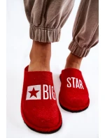 Domácí pantofle Big Star model 21601002 Červená - Big Star Shoes