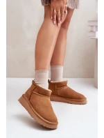 Niskie Zamszowe Śniegowce Skóra Naturalna Vinceza 97950 Camel Niskie Zamszowe Śniegowce Skóra Naturalna Vinceza 97950 Camel