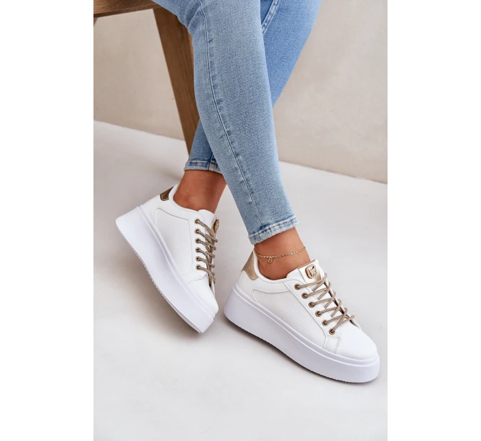 Tenisky Na Platformě S Ozdobnými model 21683461 - Boto