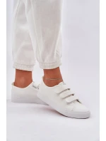 Nízké Tenisky Na Suchý Zip Bílé model 21684221 - Boto Nízké Tenisky Na Suchý Zip Bílé model 21684221 - Boto