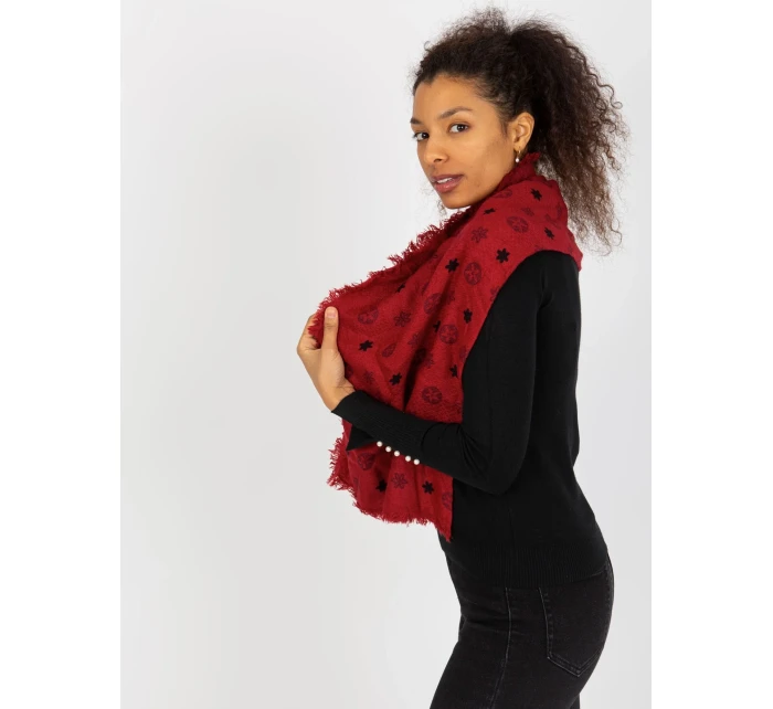 Dámska šatka AT CH 23505 1.55 tmavo červený