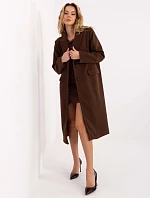 Kabát IT EN 80320.65 tmavohnedý