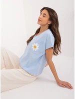 Bluzka RV BZ model 19768862 jasny niebieski - FPrice