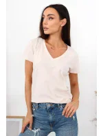 Dámská halenka s krátkým rukávem Dámská halenka s krátkým rukávem