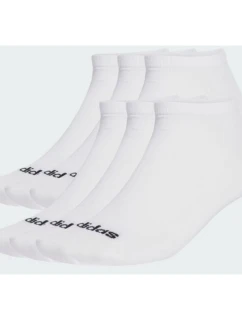 Adidas Linear Crew ponožky s polstrovaním 6 párov JL6096