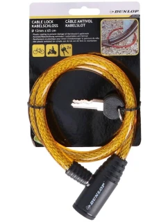 Držiak na bicykel DUNLOP SPRINAL 1,2x65 cm - žltý