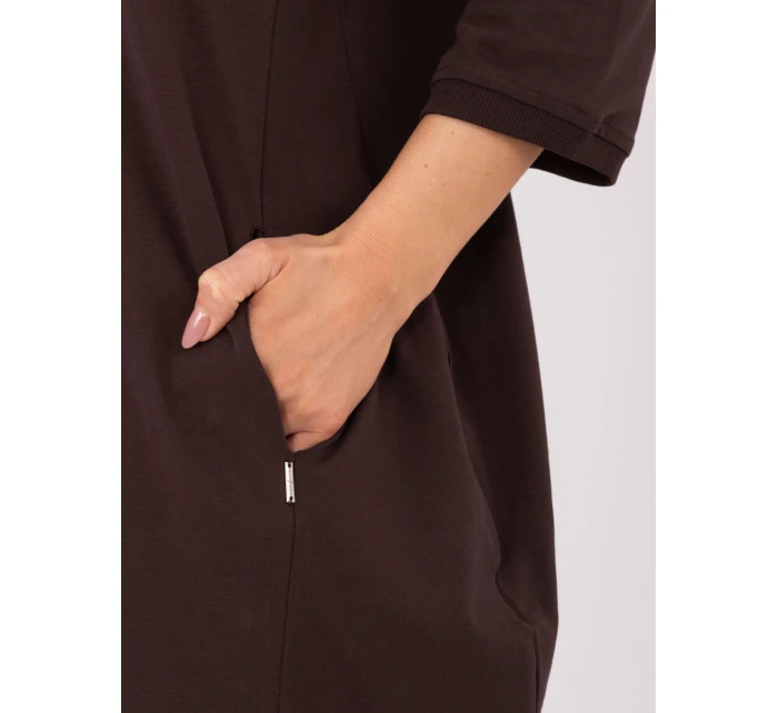 Sukienka RV SK model 21793767 ciemny brązowy - FPrice