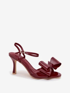 Sandále na podpätku model 222269 Krok vo veľkom štýle