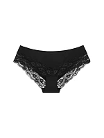 Triumph - Lovely Micro Hipster - pohodlné hipsterky z mikrovlákna s kvetinovou čipkou Triumph