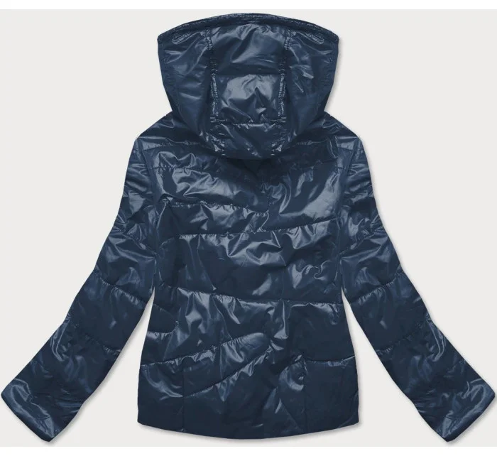 dámská bunda s barevnou kapucí model 16148894 - BH FOREVER dámská bunda s barevnou kapucí model 16148894 - BH FOREVER