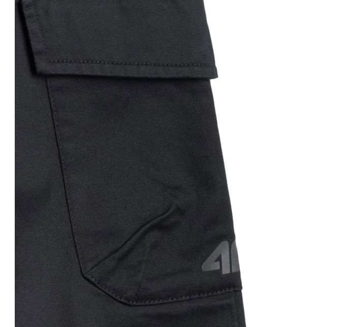 Pánské kalhoty CAS tmavě černé WAW25TTRO 20S model 21391728 - 4F Pánské kalhoty CAS tmavě černé WAW25TTRO 20S model 21391728 - 4F