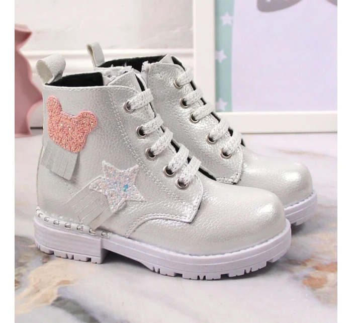 Detské zateplené topánky Jr WOL121C - Potocki