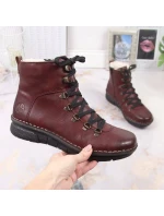 Pohodlné zateplené topánky Rieker W RKR559 Pohodlné zateplené topánky Rieker W RKR559