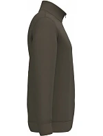 Kariban K 478 Mikina s 1/4 zipsom 20.K478 tmavá khaki