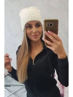 Dámska čiapka Irmina K333 ecru Dámska čiapka Irmina K333 ecru