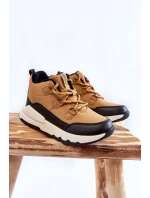 Dětské boty Memory Foam Big Star model 21601095 velbloud - Big Star Shoes Dětské boty Memory Foam Big Star model 21601095 velbloud - Big Star Shoes