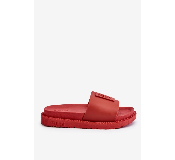 Damskie Klapki Big Star LL274430 Czerwone Damskie Klapki Big Star LL274430 Czerwone
