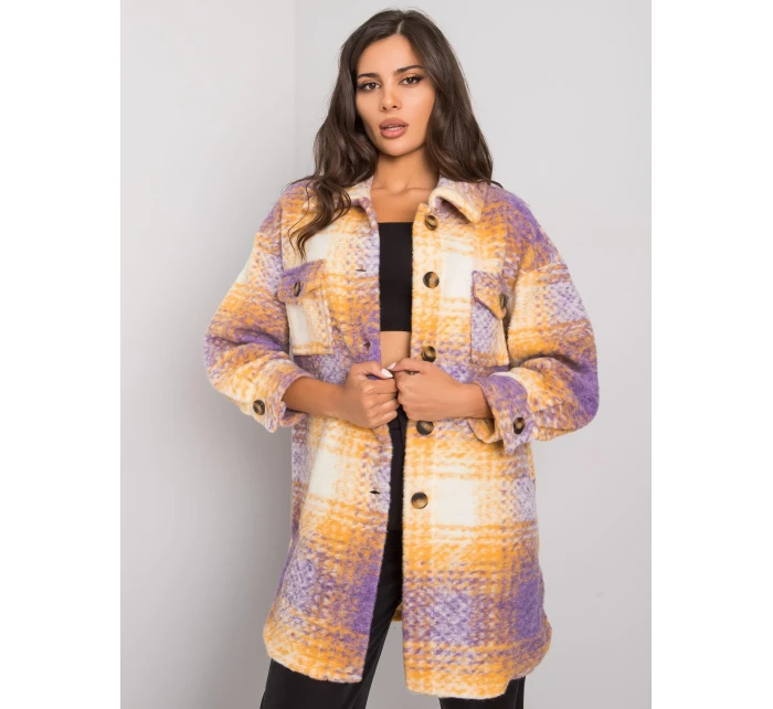 Košile EM KS model 15897676 fialová - FPrice Košile EM KS model 15897676 fialová - FPrice