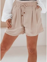Dámské látkové šortky SUMMER khaki Dstreet model 21987203 - FashionStreet