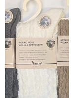 Ponožky WiK Xintao 3140, vzor 8815, Merino, veľkosti 35–42